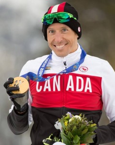 Chris with his Gold Medal!