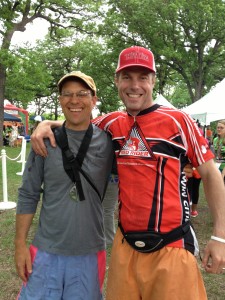 Charlie and Mari's Brother Marty at the Tour de Cure Twin Cities