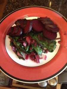 beets and beet greens