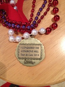 Cosgrove Hill Medal!!