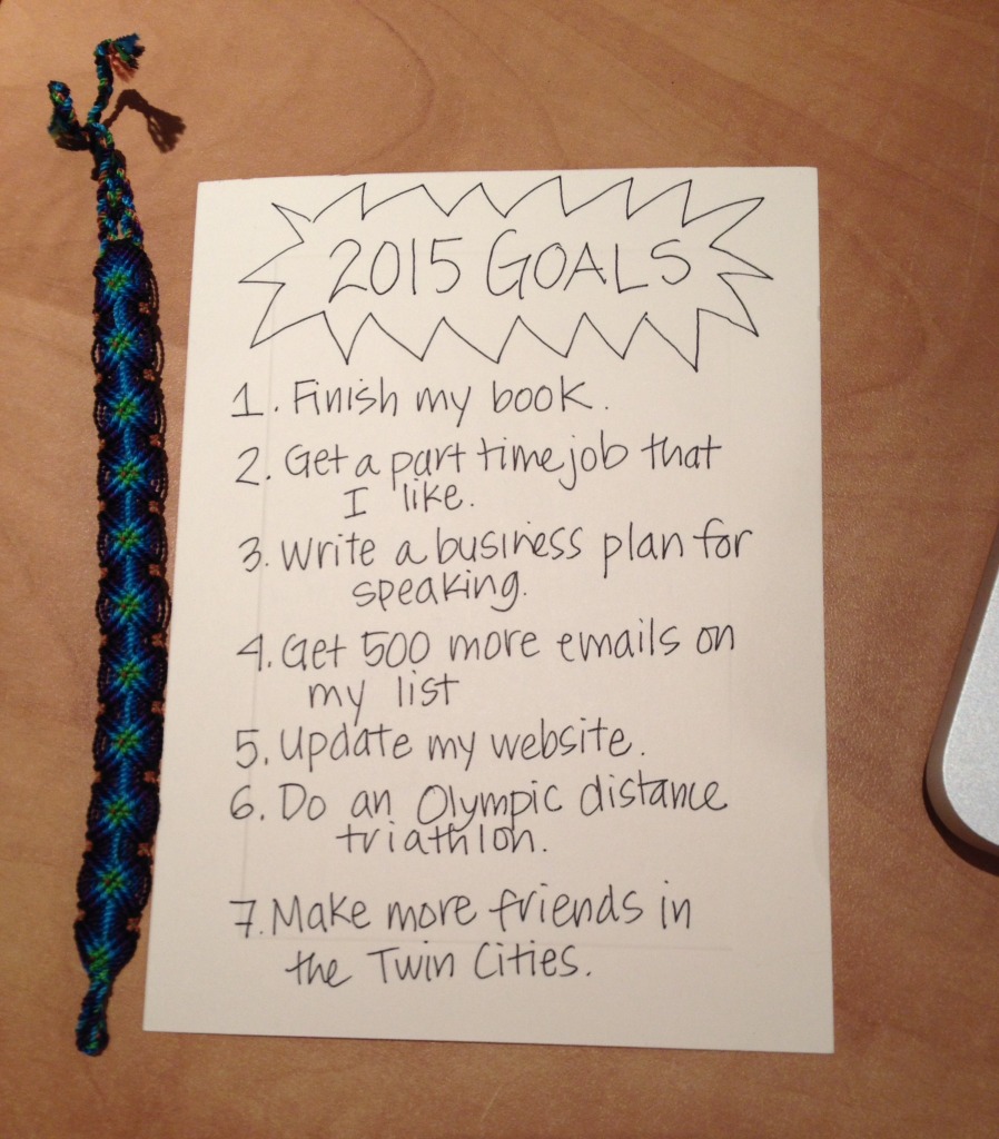 goals for 2015