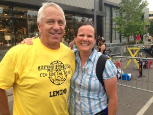 Greg LeMond & Mari