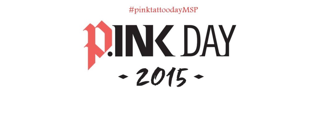 pink tattoo day minneapolis banner 2015