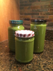 Green soup for the week!