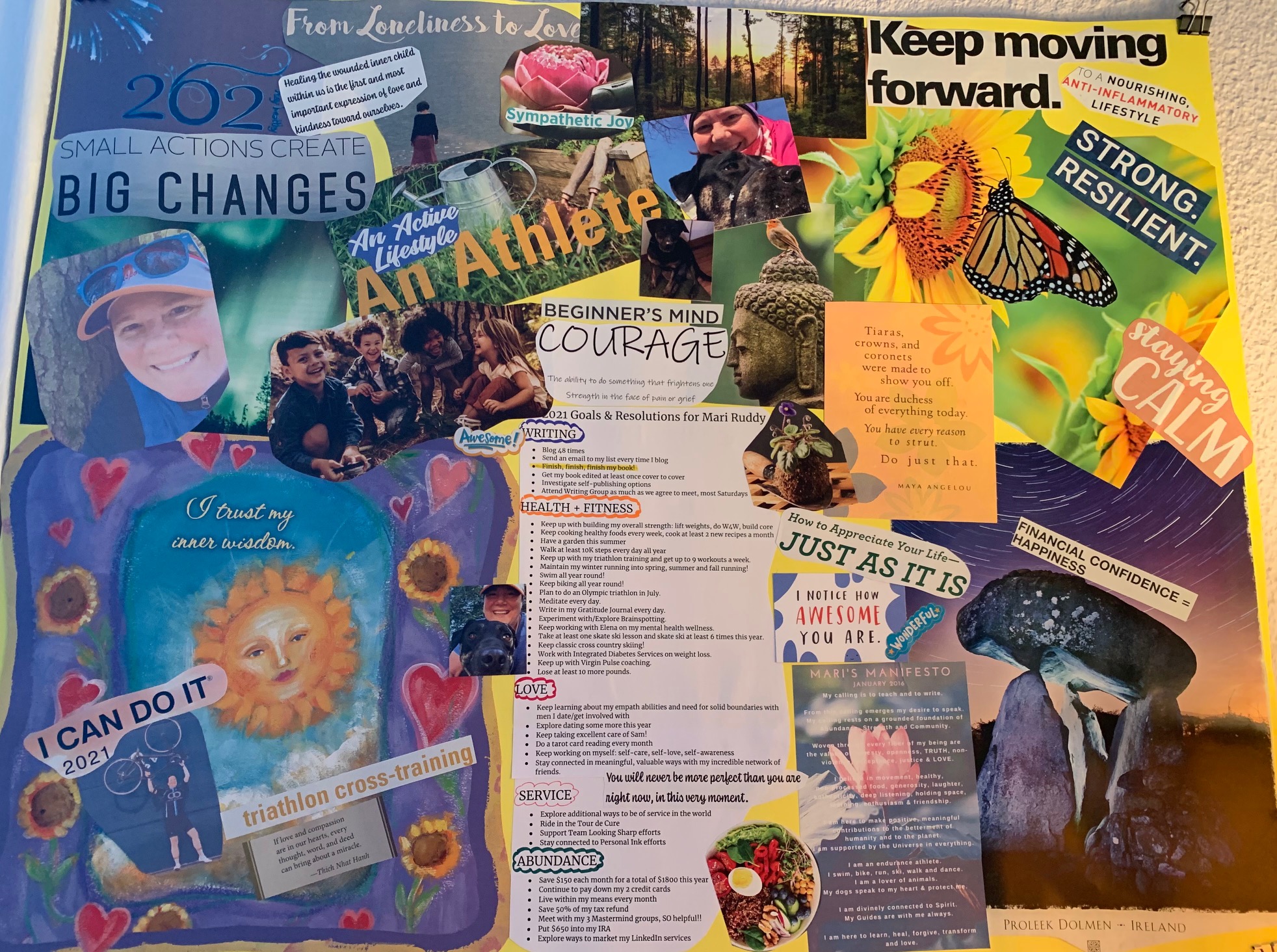 Happy 2021 + Vision Boards + Word of the Year - Mari Ruddy